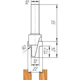 Фреза МебельДрев ФК 0432 4627198885439