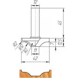 Фреза МебельДрев ФК 0860 4627198886238