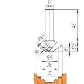 Фреза МебельДрев ФК 0051 4627198884401