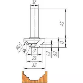 Фреза МебельДрев ФК 0015 4627198884302