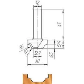 Фреза МебельДрев ФК 0910 4627198886283