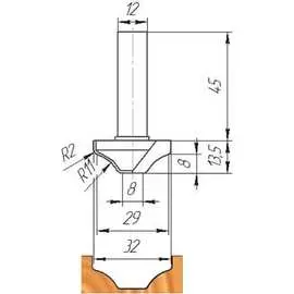 Фреза МебельДрев ФК 0020 4627198884319