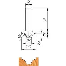 Фреза МебельДрев ФК 0401 4627198885385