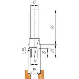 Фреза МебельДрев ФК 0303 4627198886559
