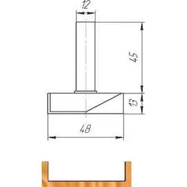Фреза МебельДрев ФК 0380 4627198885347
