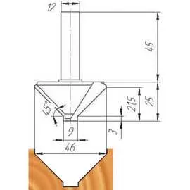 Фреза МебельДрев ФК 0950 4627198886368