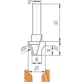Фреза МебельДрев ФК 0235 4627198884876