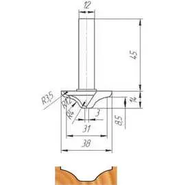 Фреза МебельДрев ФК 0630 4627198885866