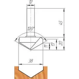 Фреза МебельДрев ФК 1024 4627198886511