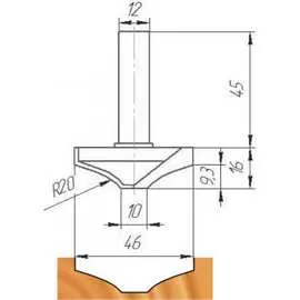 Фреза МебельДрев ФК 0775 4627198886108