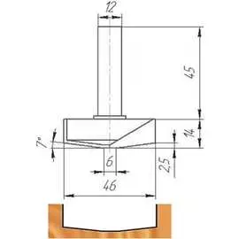 Фреза МебельДрев ФК 0505 4627198885613