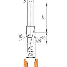 Фреза МебельДрев ФК 0210 4627198884814