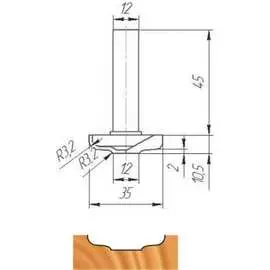 Фреза МебельДрев ФК 0682 4627198885958