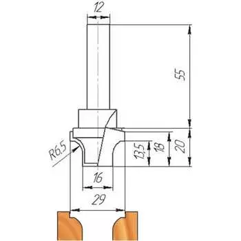 Фреза МебельДрев