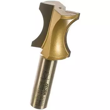 Фреза профильная углублённый шар (r 4.76 мм, 25.4x30 мм, хвостовик 12 мм) arden 329241