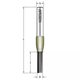 Фреза прямая пазовая монолитная z2 (5x30x76 мм; хвостовик 8 мм) arden 107753