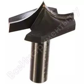 Фреза радиусная v острая r18.3 врезная (44.5x18.3х56.3 мм; хвостовик 12 мм) dimar 1173029