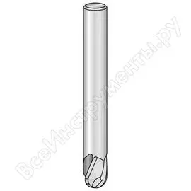 Фреза спиральная радиусная (6x9х60 мм; z3; хвостовик 6 мм) dimar so1063043