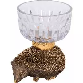 Фруктовница-конфетница BOGACHO Барб 52118/бронзовый