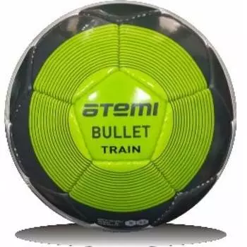 Футбольный мяч atemi bullet бел/сер/зел, р.5 00-00002651