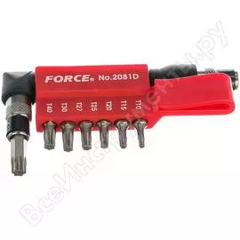 Г-образная отвертка FORCE 2081D