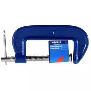 G-образная струбцина kroft 75мм 202132