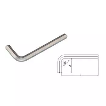 Г-образный шестигранный ключ IZELTAS 4900220080