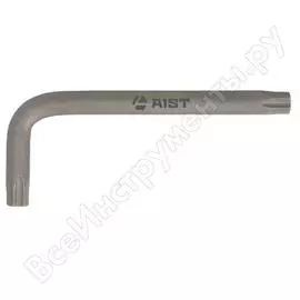Г-образный ключ torx с отверстием под штифт тт20 aist 154120tt 00-00010610