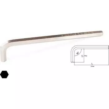 Удлиненный Г-образный шестигранный ключ IZELTAS 4903220140