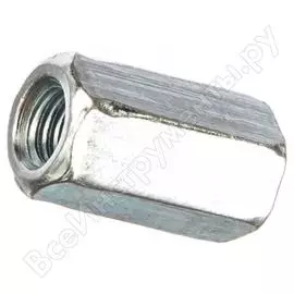 Оцинкованная переходная гайка Стройметиз М8 DIN6334 (40 шт.) 3050054