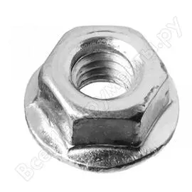 Оцинкованная гайка ЗУБР M8 DIN6923 (5 кг) 303630-08