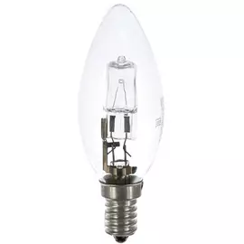 Галогенная лампа эра hal-b35-28w-230v-e14-cl, свеча, 28вт, e14, нейтральный c0038550
