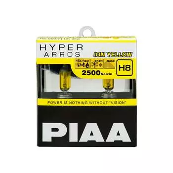 Галогенные лампы для сложных погодных условий Piaa HYPER ARROS ION YELLOW HE-994Y-H8