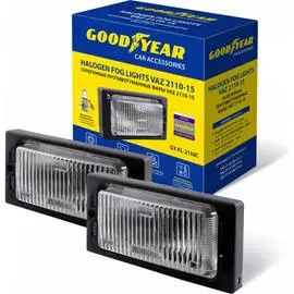 Галогенные противотуманные фары VAZ 2110-15 Goodyear GY-FL-2110C GY019002