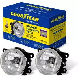Галогенные противотуманные фары Vesta Goodyear GY-FL-2180 GY019005
