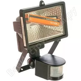 Галогенный прожектор детектор черный tdm ио150д sq0302-0011