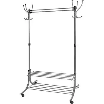 Гардеробная вешалка Nika НИКА ВГП90-6/С серый