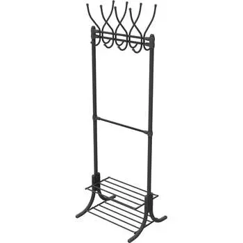 Гардеробная вешалка Nika НИКА ВГП60-8 ВГП60-8/Ч черный