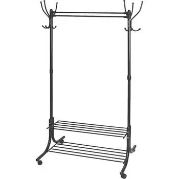 Гардеробная вешалка Nika НИКА ВГП90-6 ВГП90-6/Ч черный