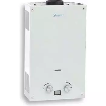 Газовый проточный водонагреватель WERTRUS 10EG WHITE GLASS
