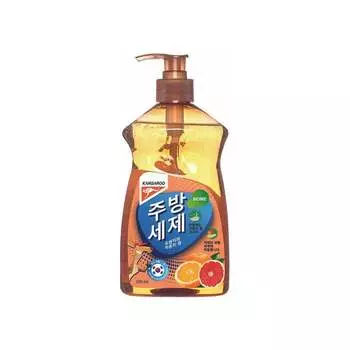 Гель для мытья посуды KANGAROO Home с ароматом апельсина и грейпфрута, 500 мл 770010 1816620