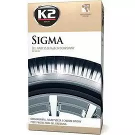 Гель для полировки и защиты шин K2