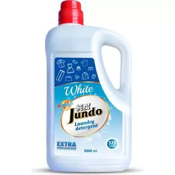 Гель для стирки белого белья Jundo White 5 л 4903720021606