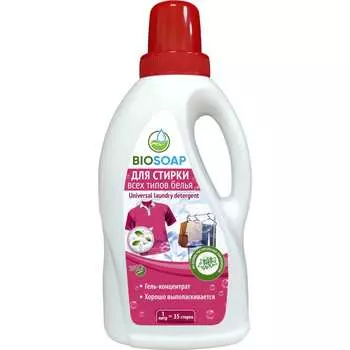 Гель для стирки всех типов белья BIOSOAP Universal laundry detergent 9130901