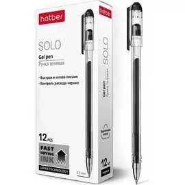 Гелевая ручка Hatber Solo 058620