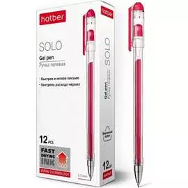 Гелевая ручка Hatber Solo 058622