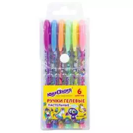 Гелевые ручки ЮНЛАНДИЯ АССОРТИ ПАСТЕЛЬ 142803