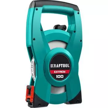 Геодезическая стальная мерная лента KRAFTOOL Extrem 34185-100