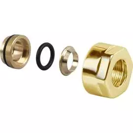 Герметичный фитинг для медной трубы SR Rubinetterie O-Ring золото 0381-1900D0E0