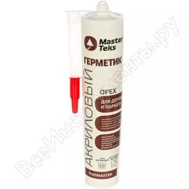 Акриловый герметик для дерева и паркета MASTERTEKS PROFMASTER 53361
